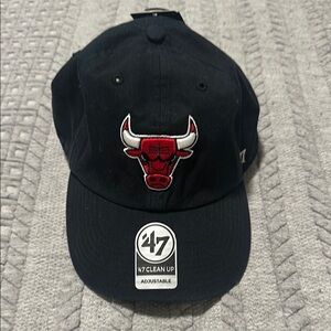 47 Brand Black Adjustable Cap